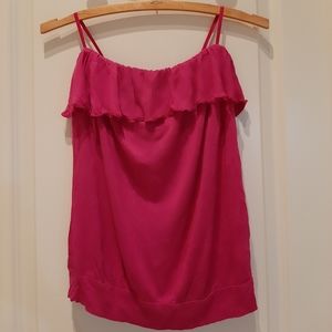 Hot Pink Sleeveless Top